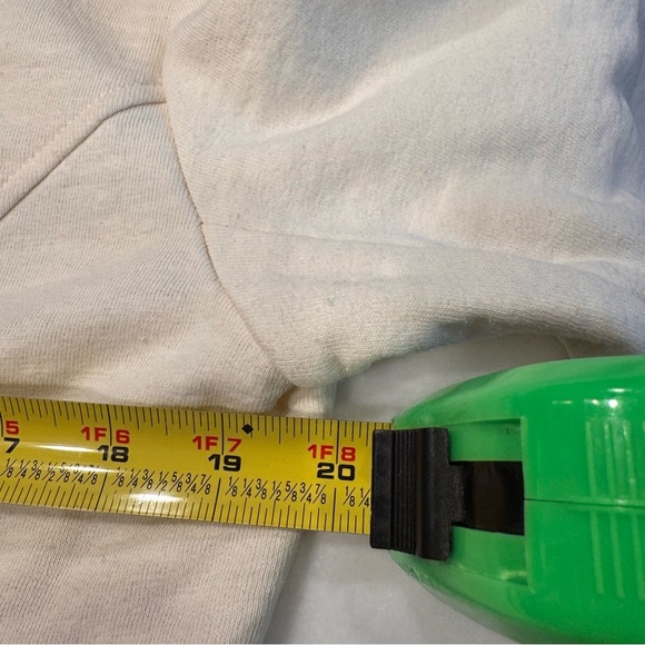 Ralph Lauren Polo Jeans Womens Double Breasted Short Ivory Coat Jacket Sz L - Picture 6 of 12